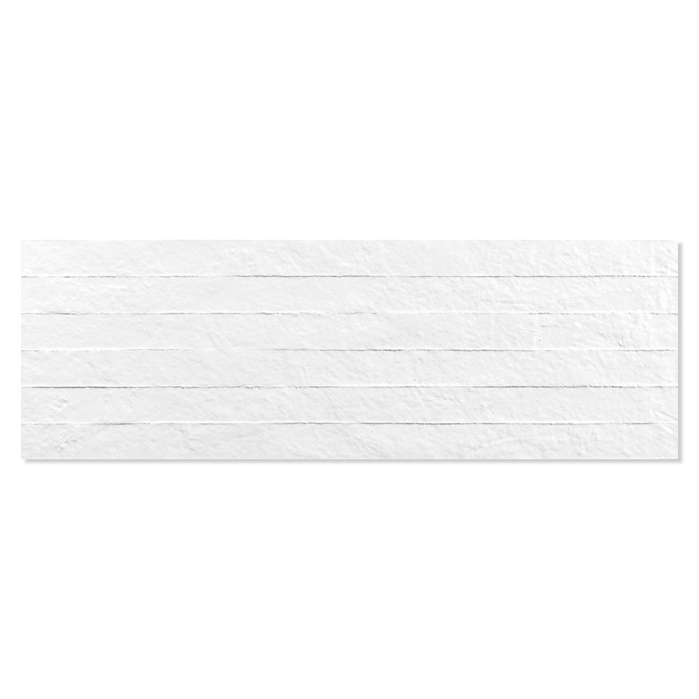 Veggflis Bianchi Hvit Matt 30x90 cm